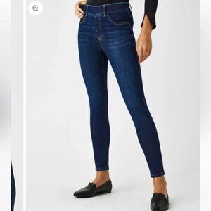 SPANX - Ankle Skinny Jeans, Midnight Shade, Ladies Size M